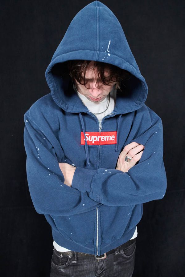 A Zipper And Some Paint Made This Supreme Hoodie A Champion | Man